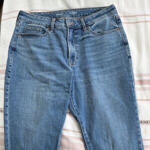 Old Navy Women's OG straight High Rise Light Blue Jeans